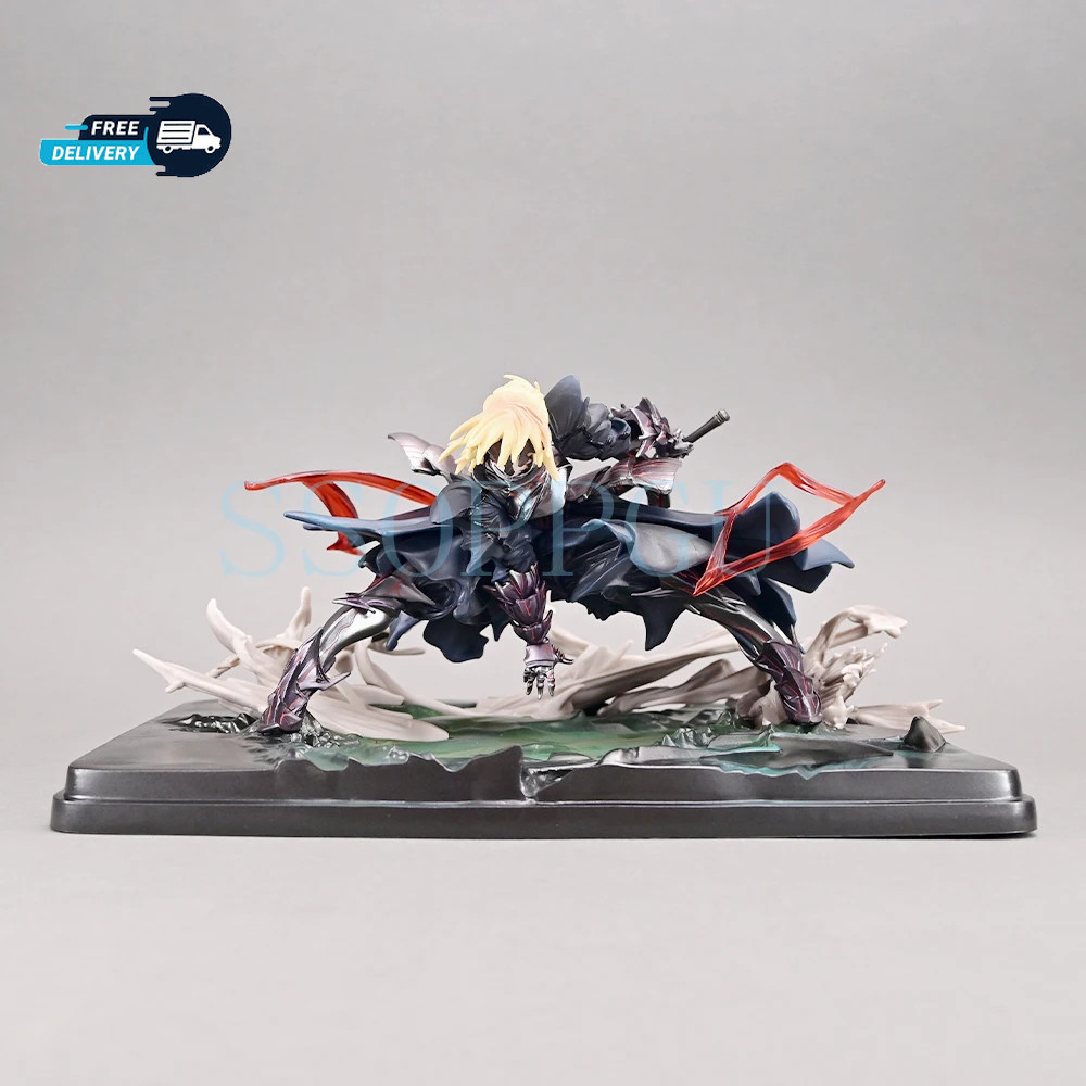 15cm Fate Grand Order Saber Alter Altria Pendragon PVC Figure Toy Gift