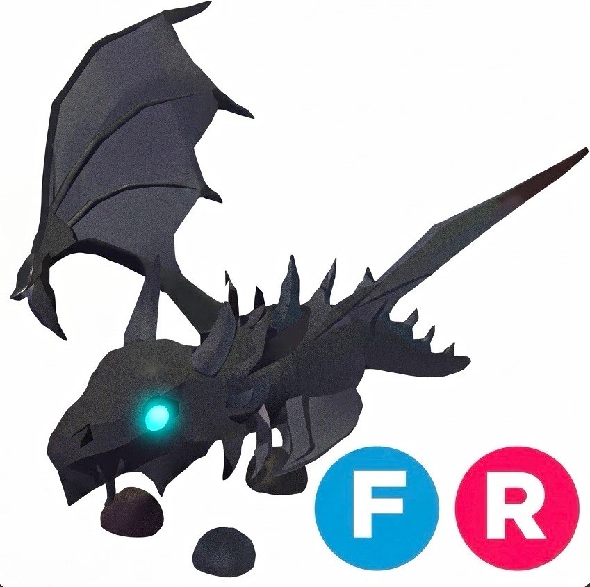 Adopt Me Shadow Dragon Virtual Pet FR (Fly Ride) - Roblox