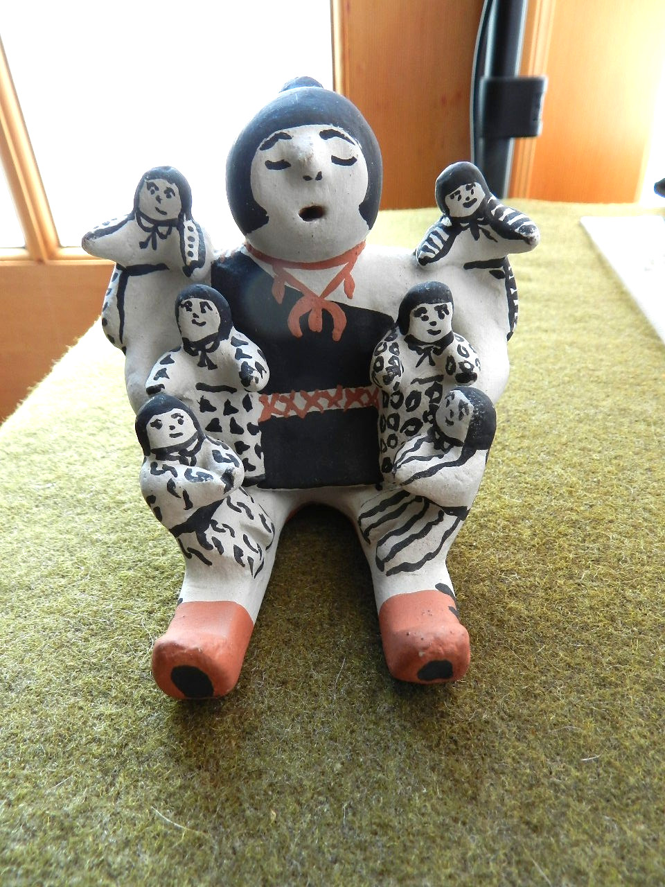 Cochiti Story Teller by Martha Arquero