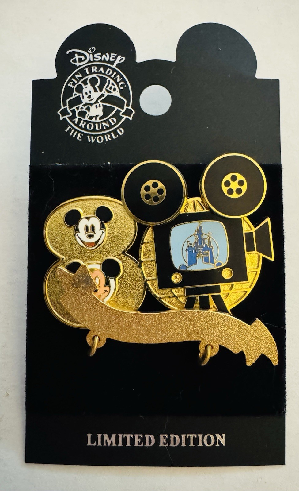 Disney WDW MICKEY Walt Disney Company 80 Years of Entertainment Anniversary 