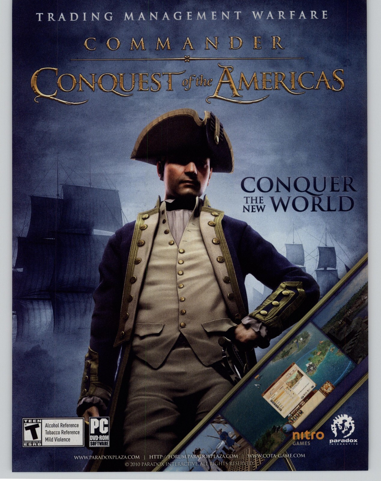 Port Royale 3: Pirates & Merchants 2012 Print Ad/Poster PS3 Xbox 360 Game Art 