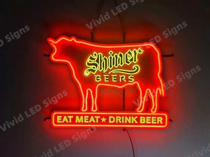 Shiner Beers Eat Meat Drink Beer 24\