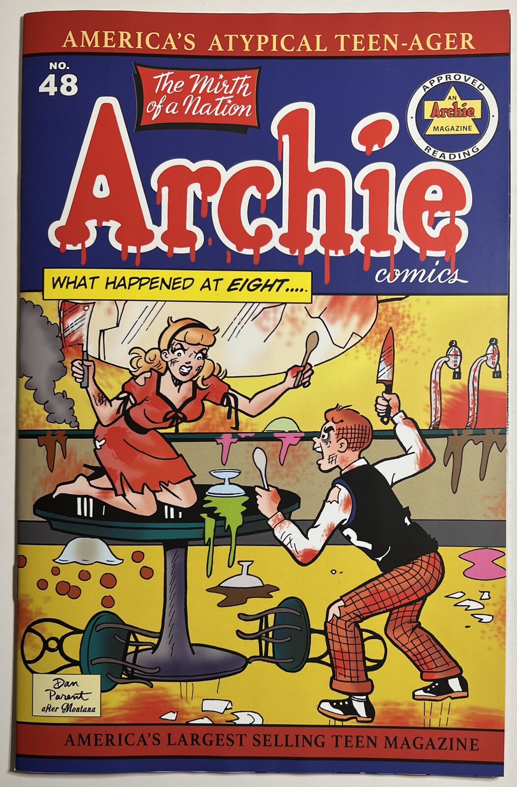 Afterlife with Archie inspired Chocklit Shoppe of Horrors 1 Variant Halloween