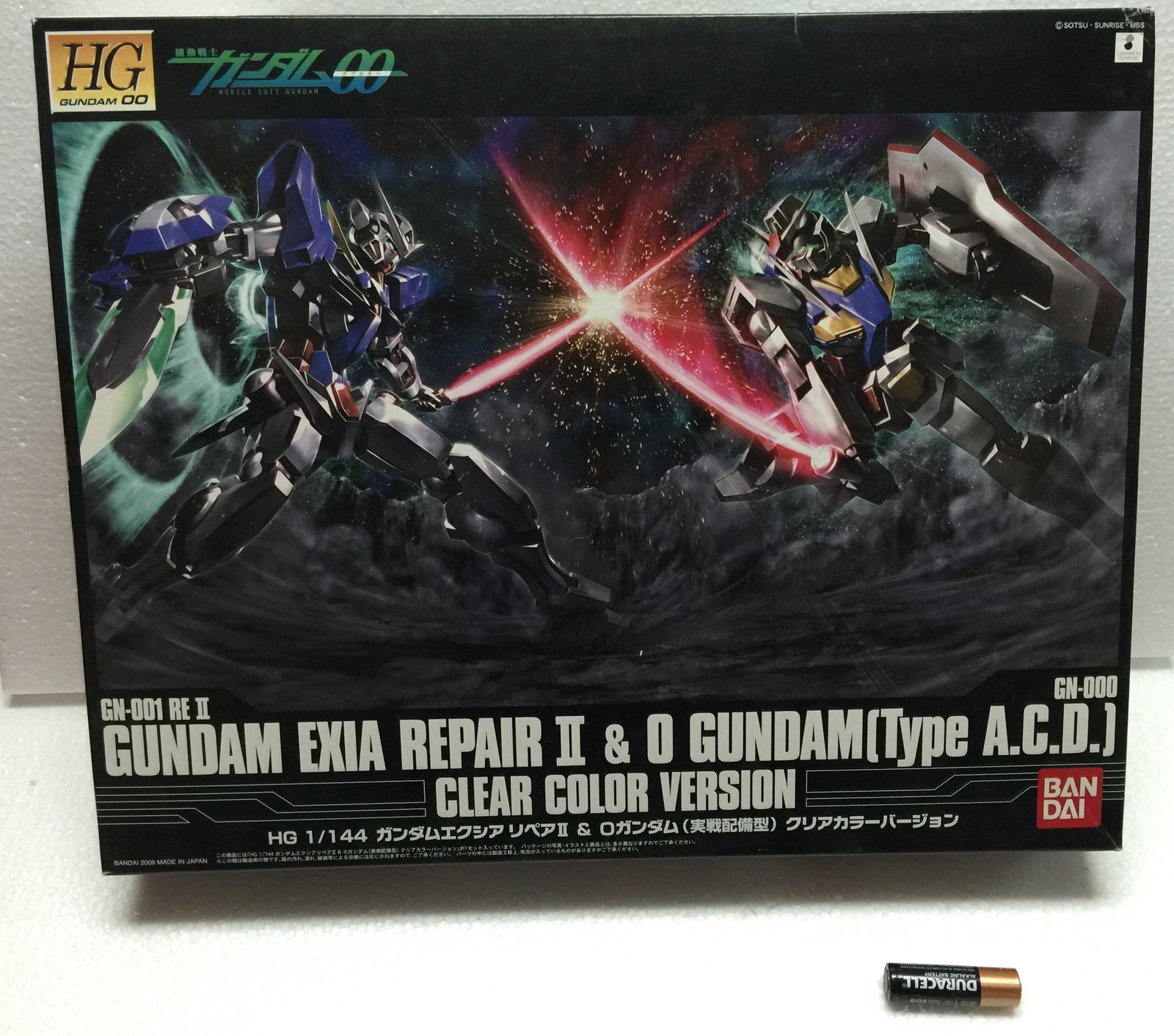Limited Japan Bandai HG 1/144 EXIA REPAIRⅡO GUNDAM 00 Crystal Model Kits