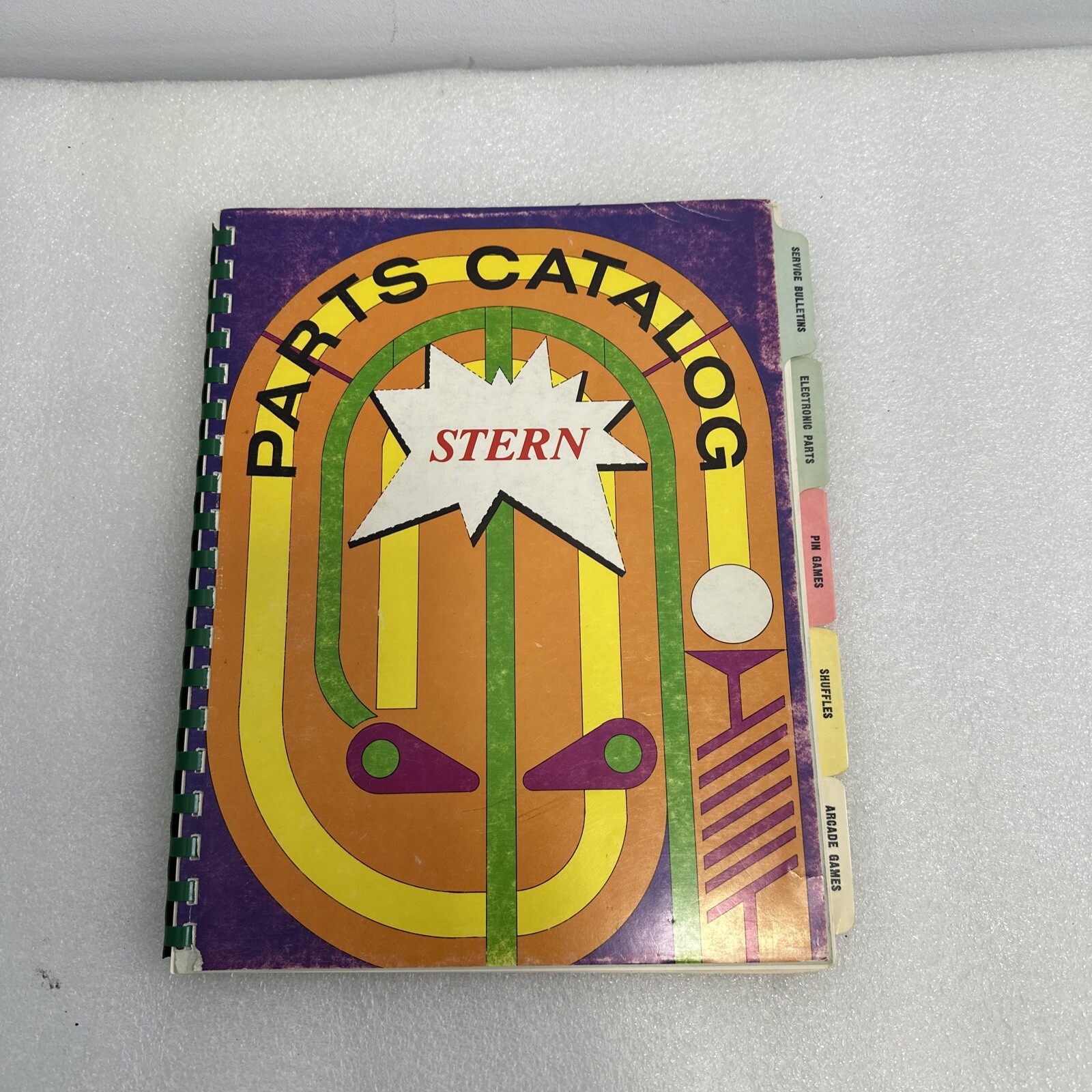 Stern 1977 - 1978 Pinball Machine & Arcade Game Parts Catalog Original Stars