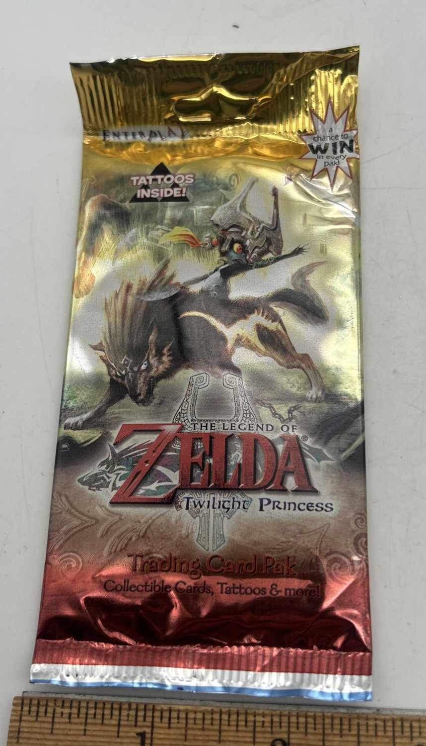 Legend Of Zelda Twilight Princess 2007 Enterplay Booster Pack Sealed