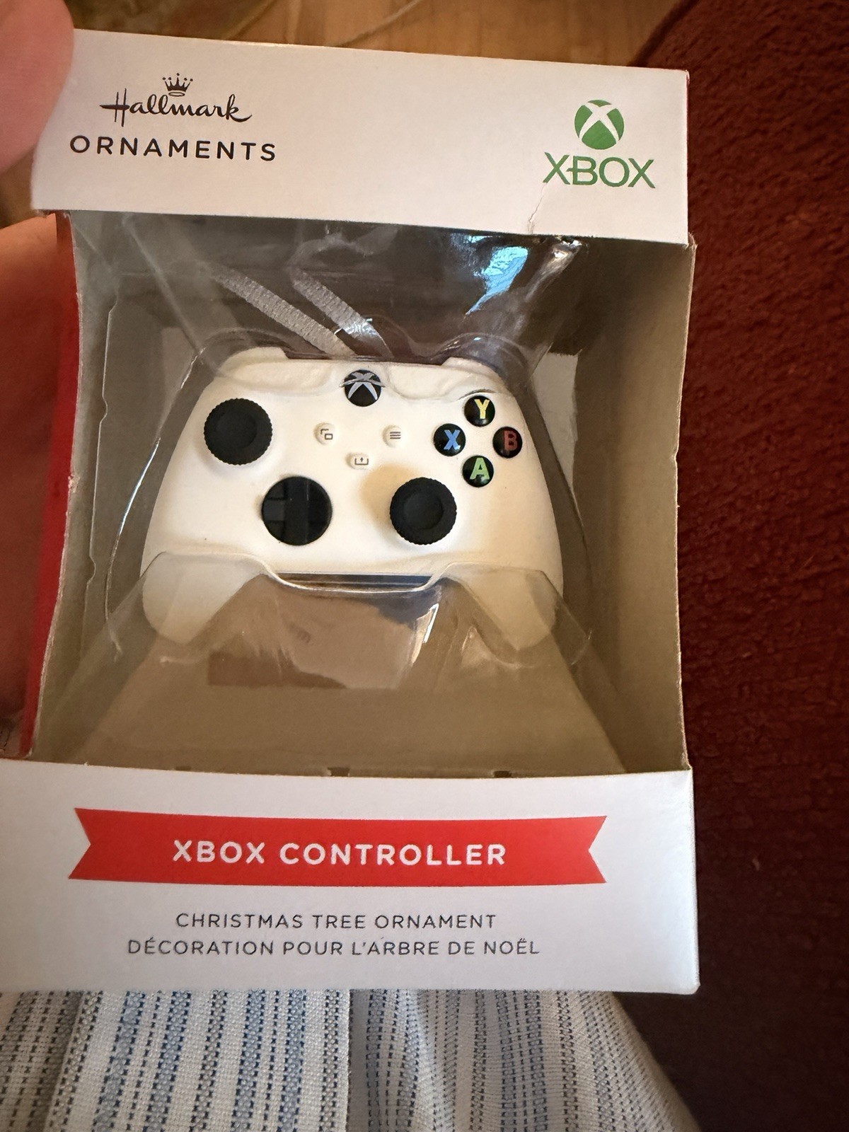 Hallmark Xbox - Xbox White Controller Christmas Tree Holiday Ornament Gamers
