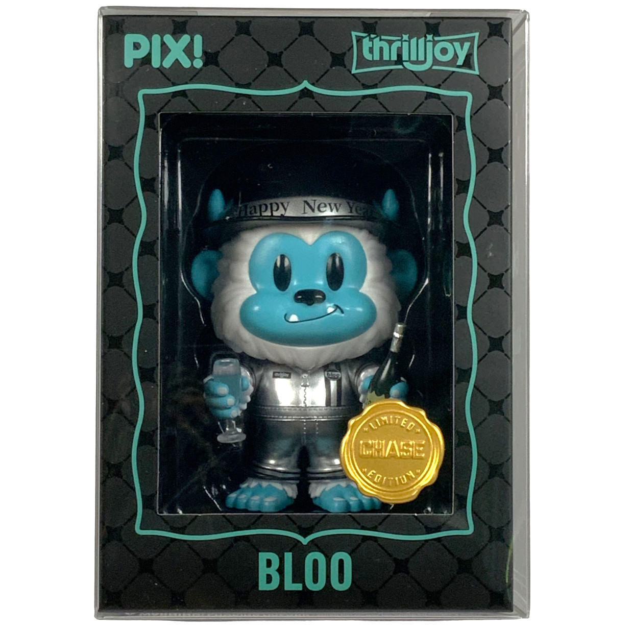 Thrilljoy Pop Cave BLOO  2026 Happy New Year LIMITED EDITION CHASE w/Protector
