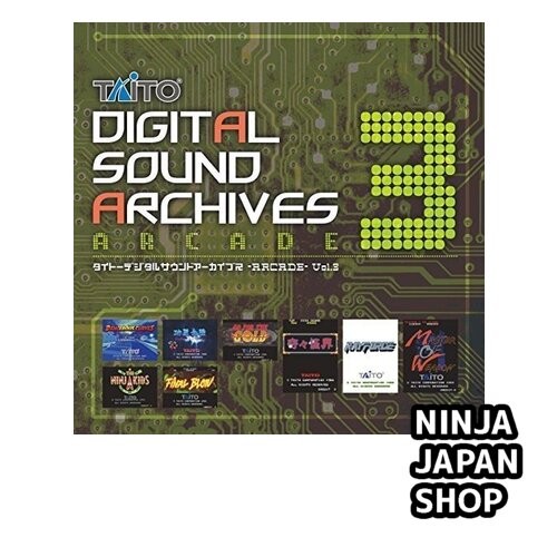 Taito Digital Sound Archive ARCADE Vol.3 2-CD Set Game Music USED