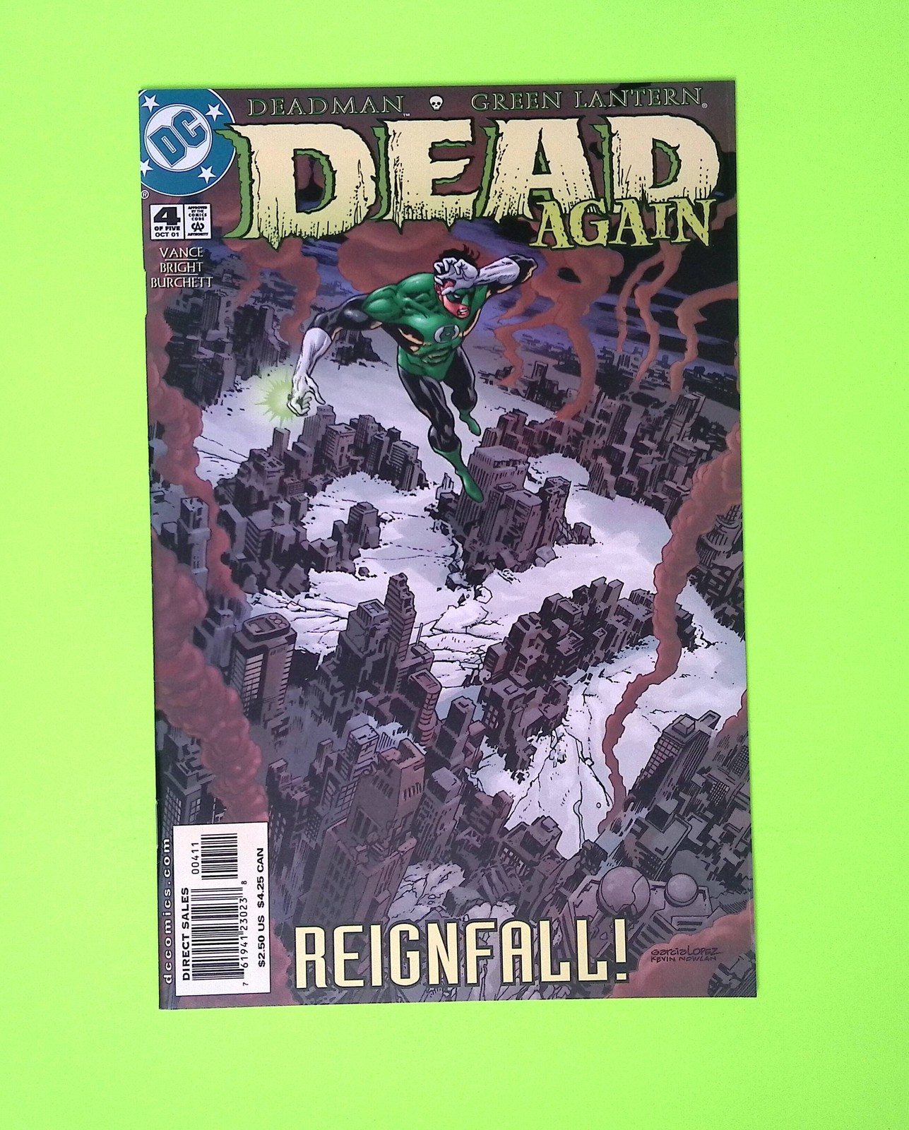 Deadman Dead Again #4 2001 DC Comics High Grade Comic Book X280-15