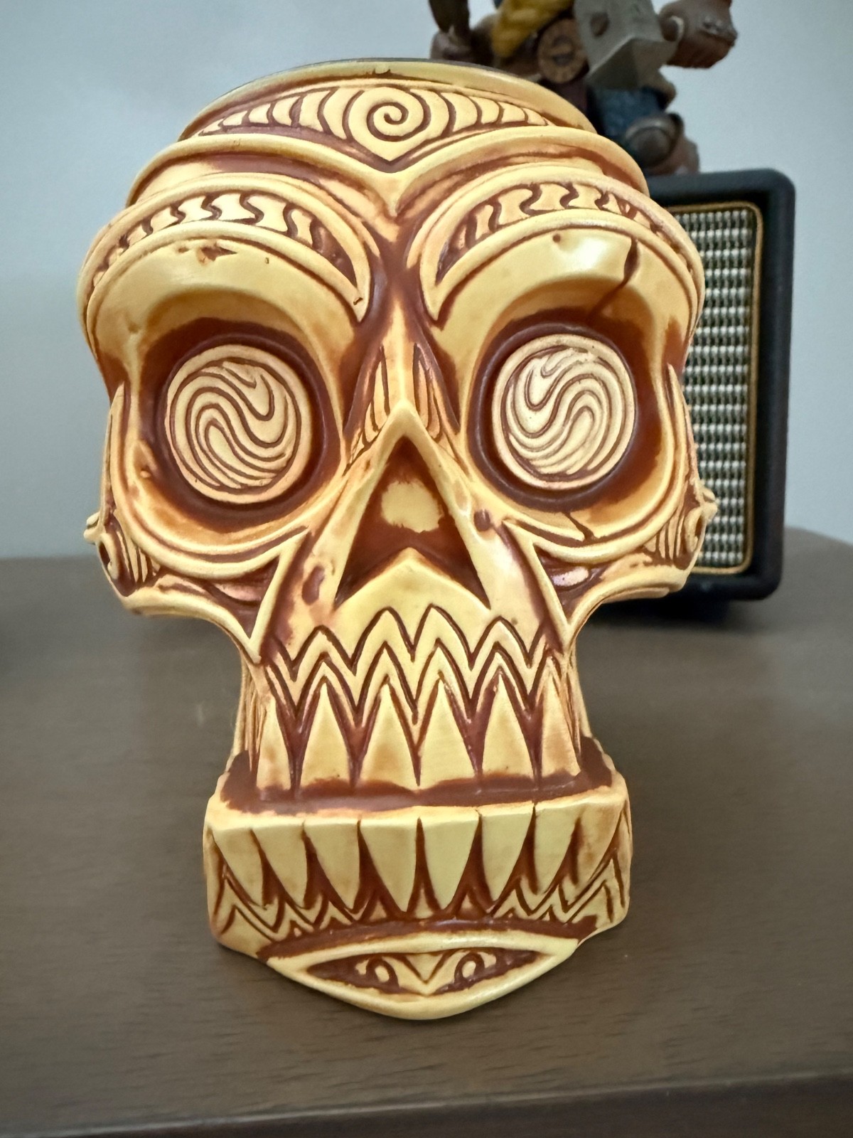 2024 Ritual Skull Mug Baron Von Genius Sugar Sold Out Tiki Mug