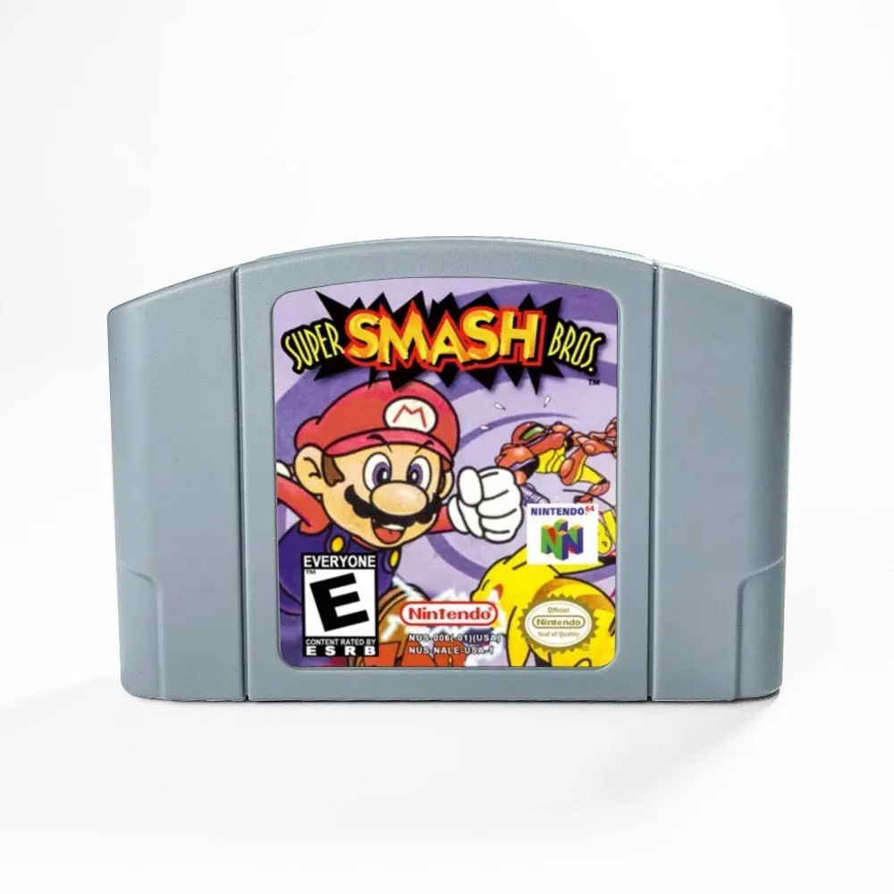 Super Smash Bros 64 Games For Nintendo N64 US Version USA Fast Shipping