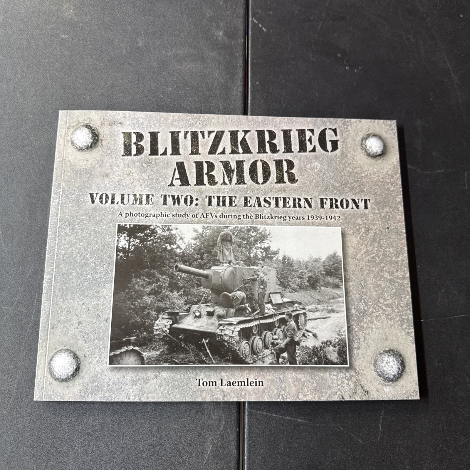 Autographed Blitzkrieg Armor VOLUME TWO: THE EASTERN FRONT Book photographic