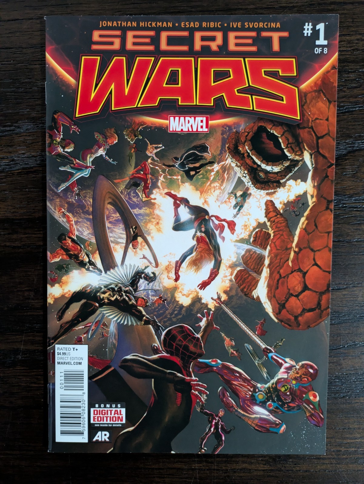 Secret Wars (2015) #1 Marvel Comics 1st cameo app. of God Emperor Doom