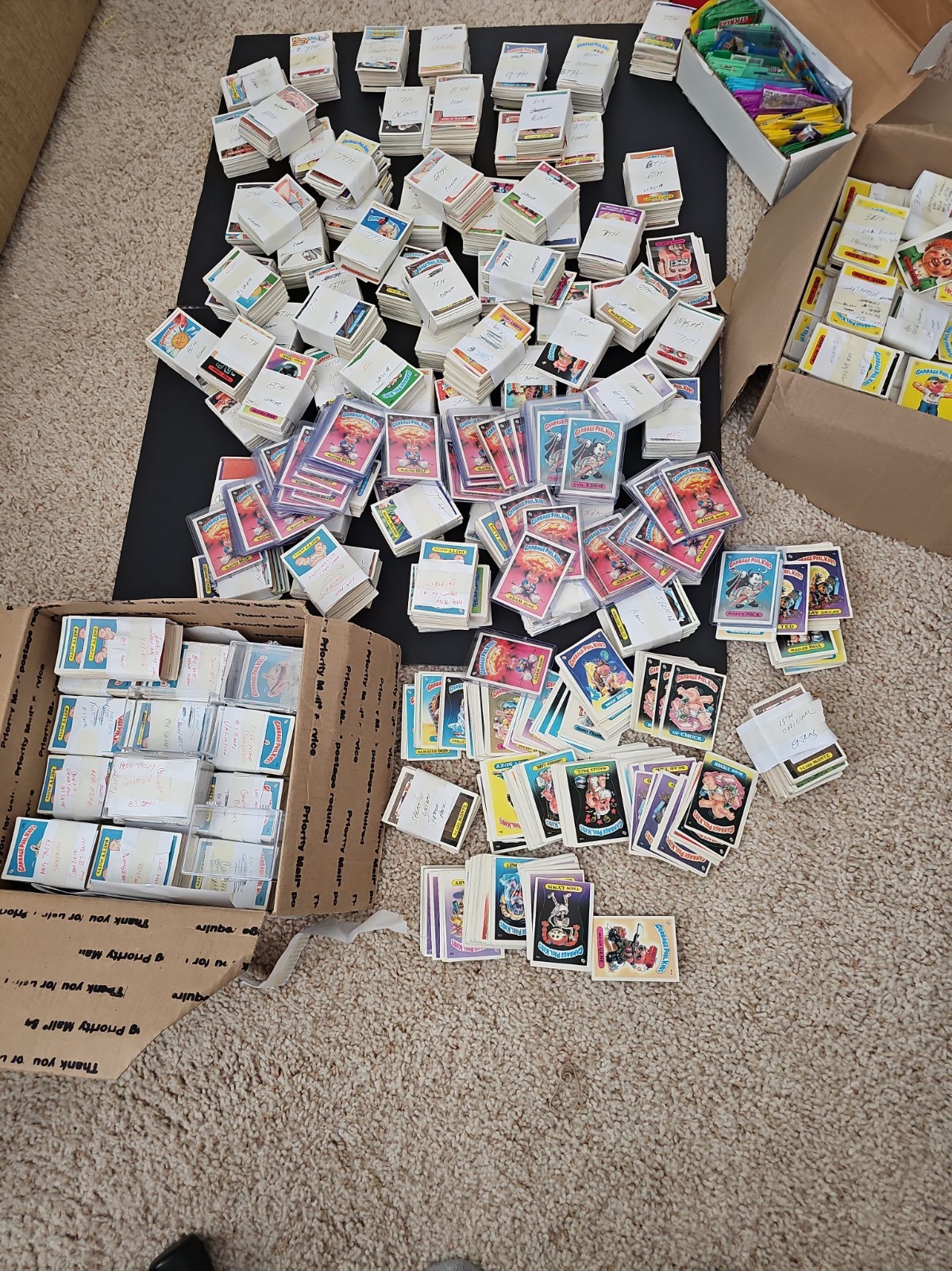 Vtg. Topps GPK Lot 100 Cards Original Series 1-15 1985‑88 No Dupes. Clears. Read