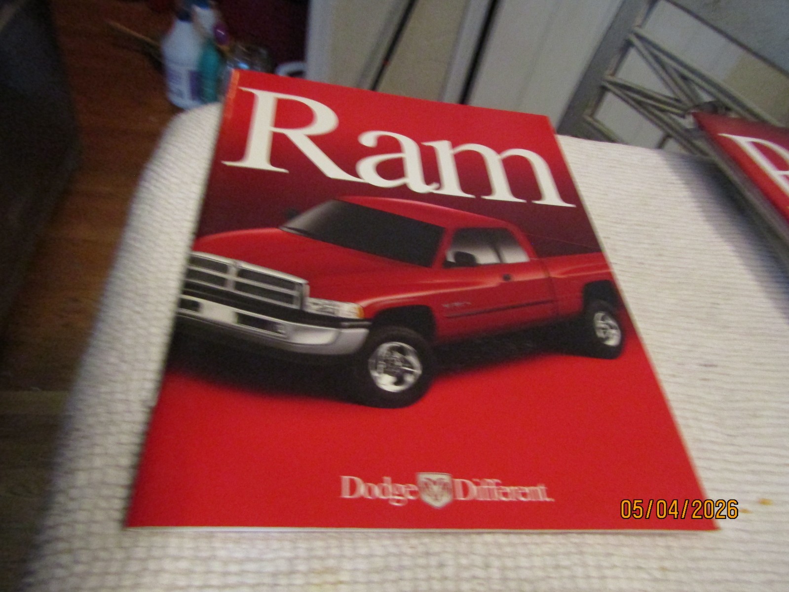 Vintage 2000 Dodge Ram Pickup Trucks New Car Dealer OEM Brochure Catalog NOS