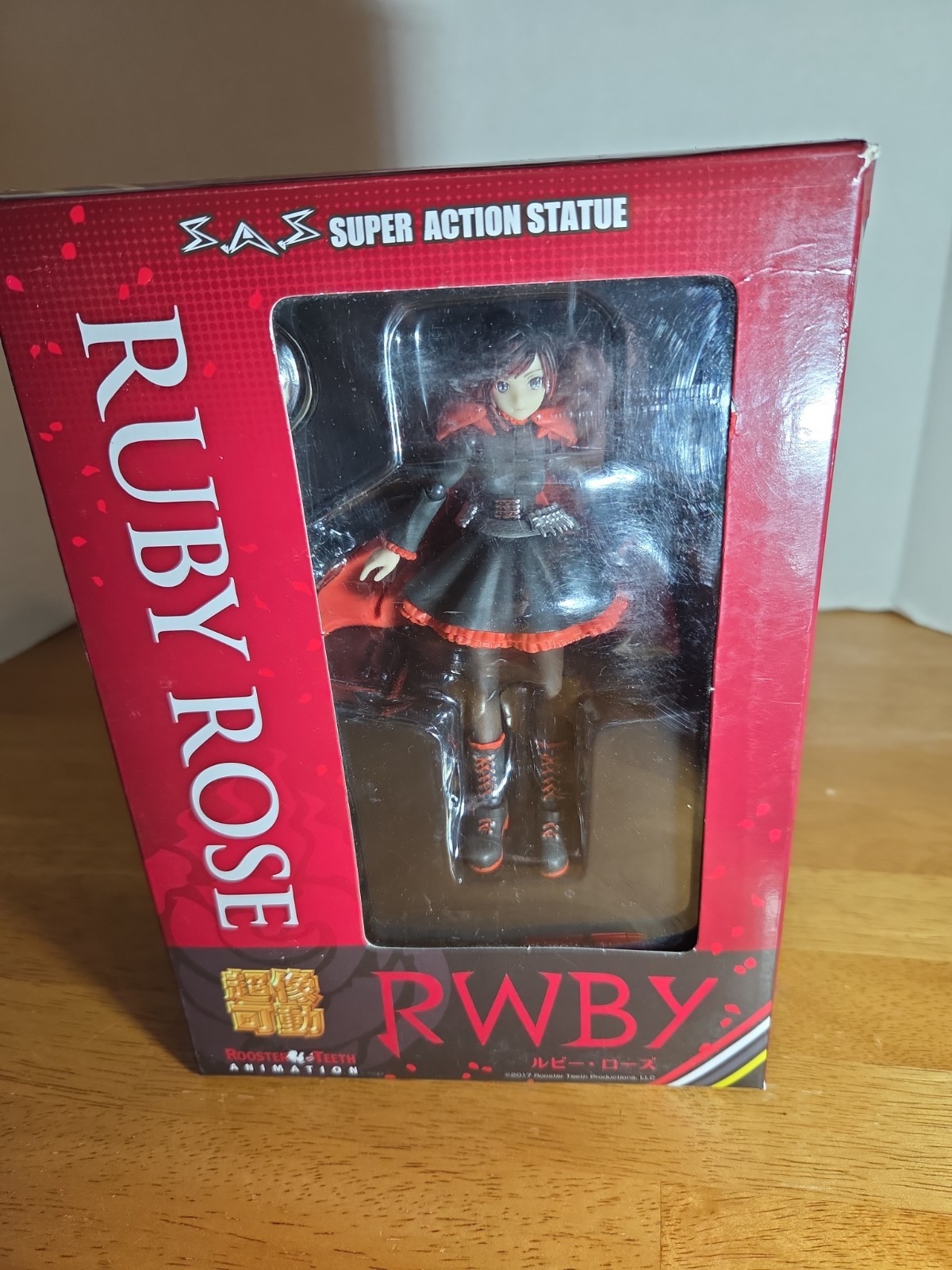 S.A.S Super Action Statue RWBY Ruby Rose Figure