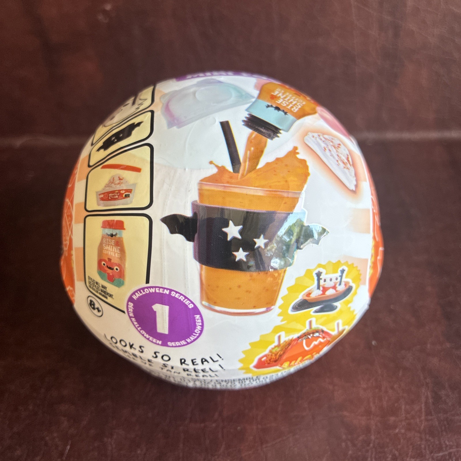 MGA's Make It Mini Miniverse Make It Mini Food Halloween Series 1 Pumpkin Latte