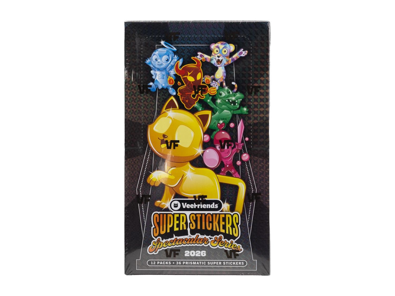 2026 VEEFRIENDS SUPER STICKERS SPECTACULAR SERIES BOX