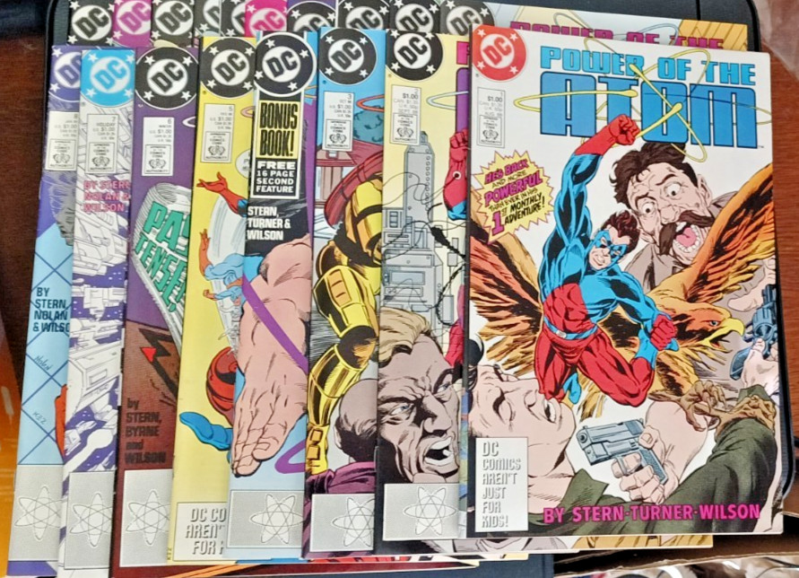 Power of the Atom #1-18 DC Comics Complete Series Run  1988 VF