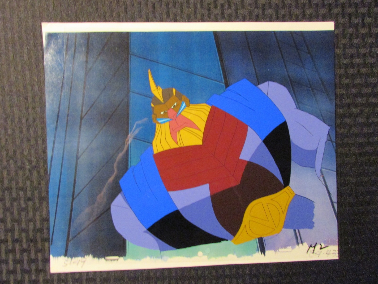 1996 CAPTAIN SIMIAN & THE SPACE MONKEYS Cartoon Animation Cel 142