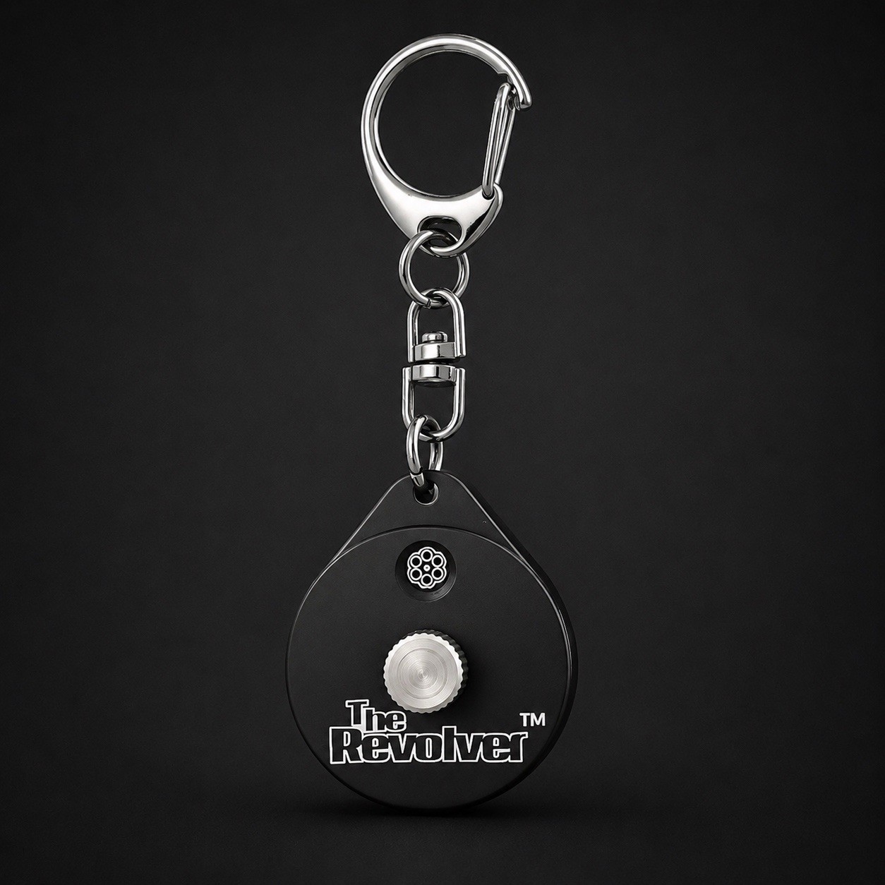 The Revolver™ Keychain Discreet Preportioned Powdered Snuff Dispenser Bottle Box