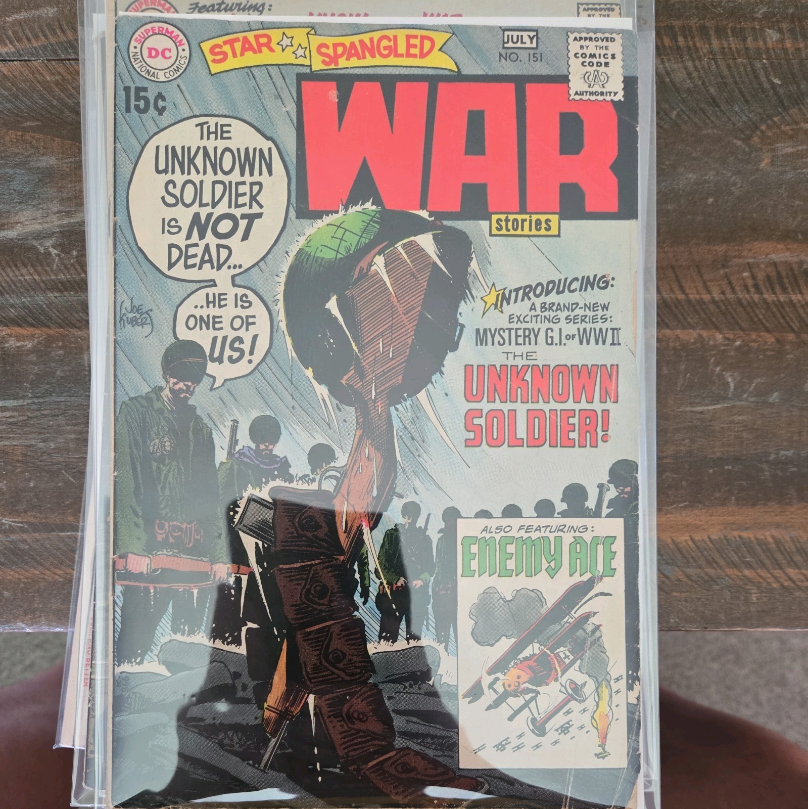 Unknown Soldier Story Star Spangled War Stories #151-163 Historic Story VF