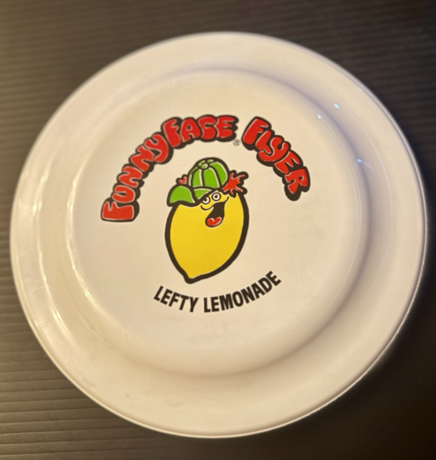 Vintage Lefty Lemonade 1970s Funny Face Flyers Promo Fisbees 