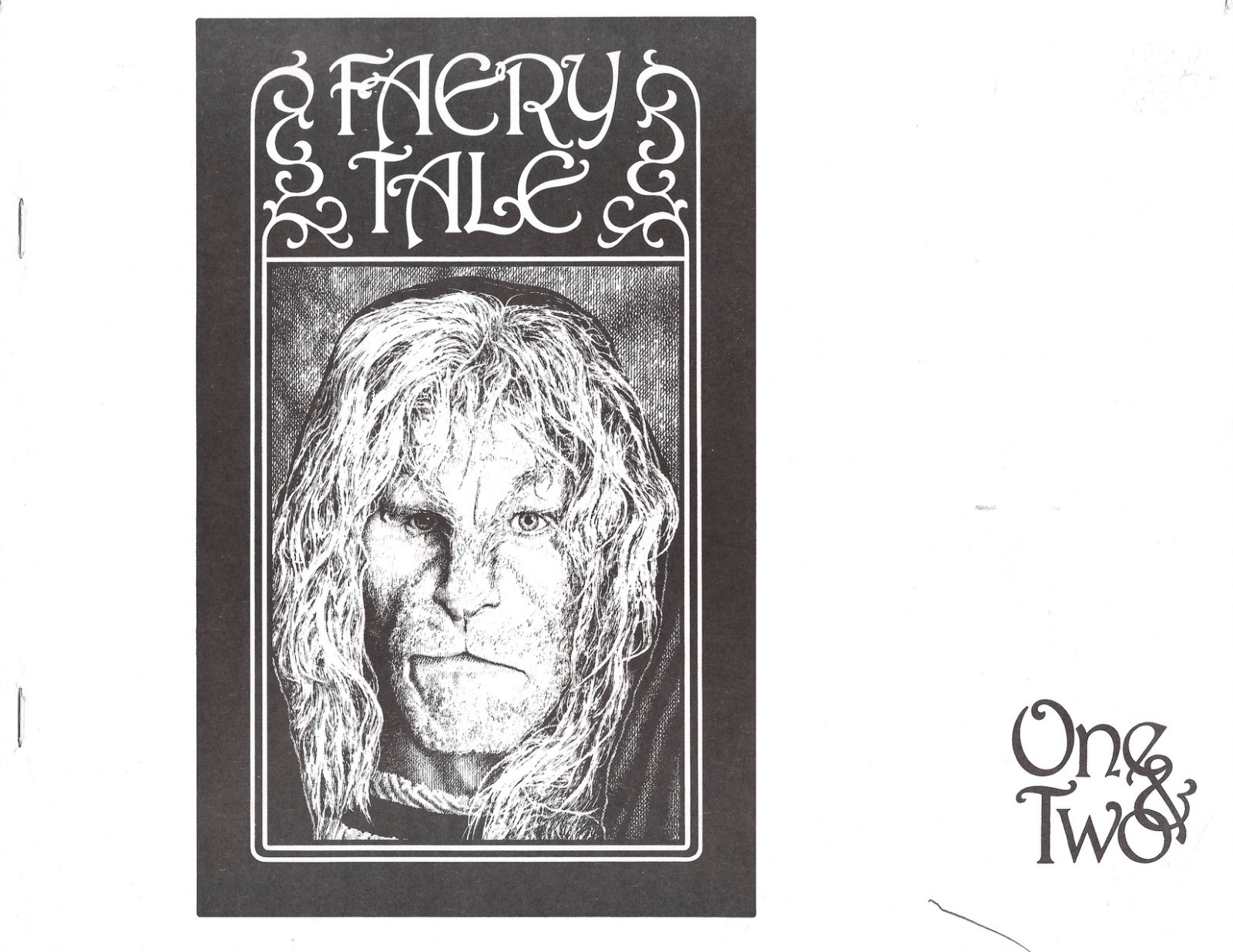 BEAUTY & THE BEAST fanzine FAERY TALE #1 & 2