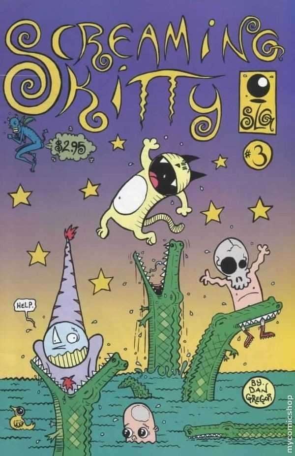 Screaming Kitty #3 VF/NM; Slave Labor | w/Bag+Board