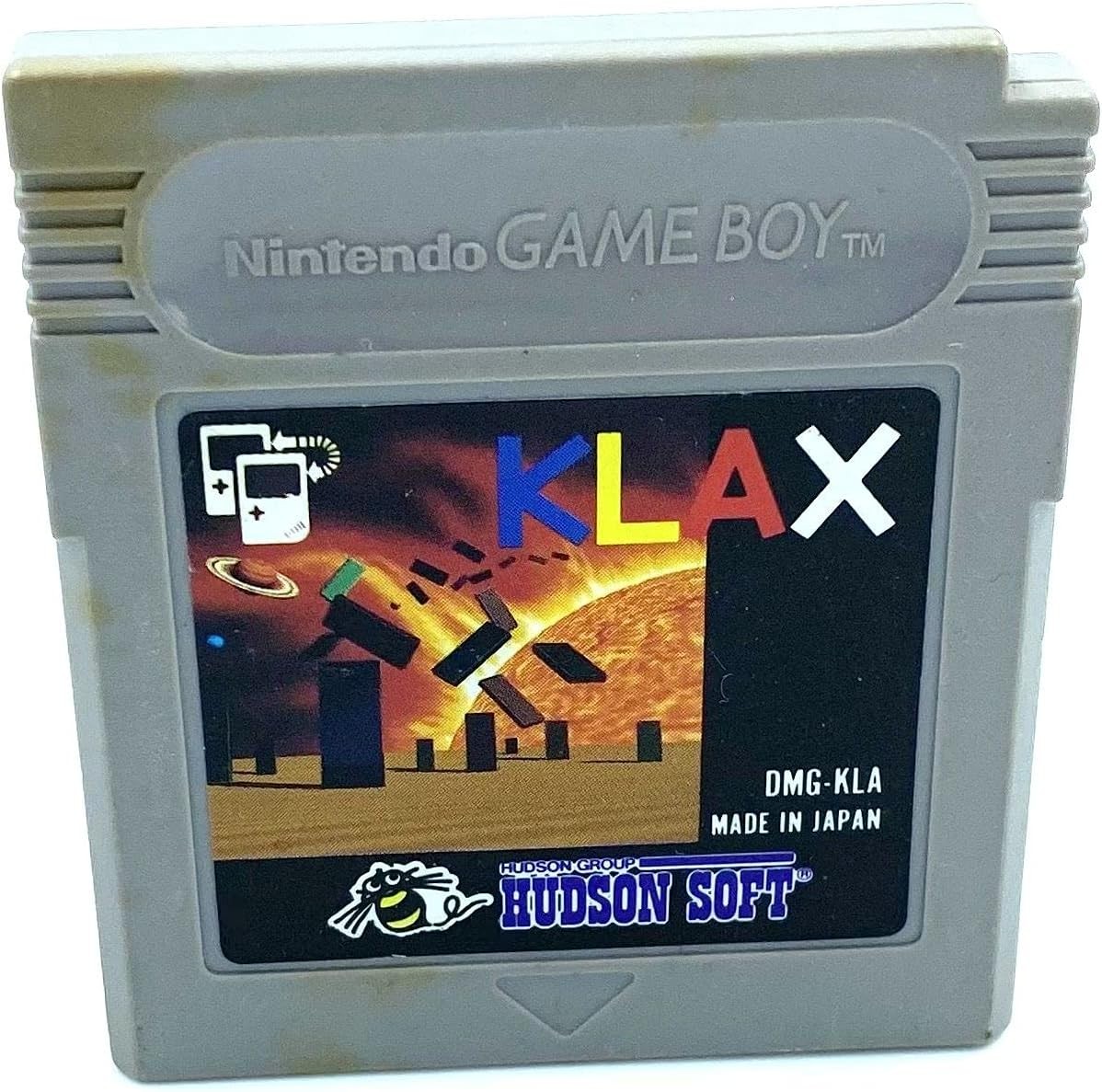 Klax MINT Nintendo Famicom Hudson JAPAN Game book form JP