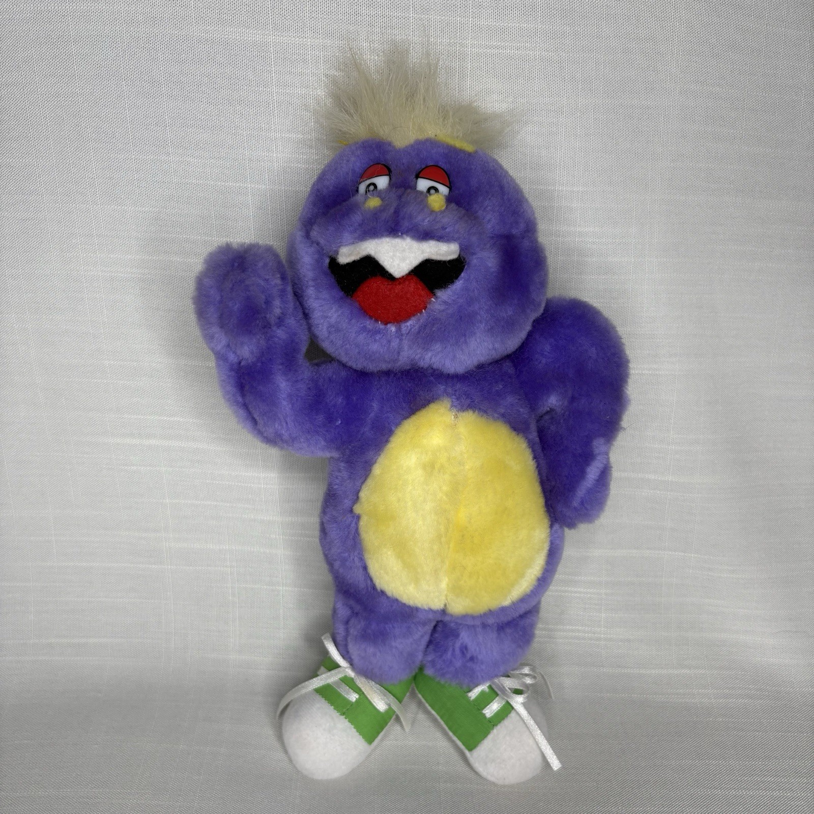 Vintage Chuck E. Cheese Mr. Munch Stuffed Animal Plush 1996 ShowBiz Pizza Time