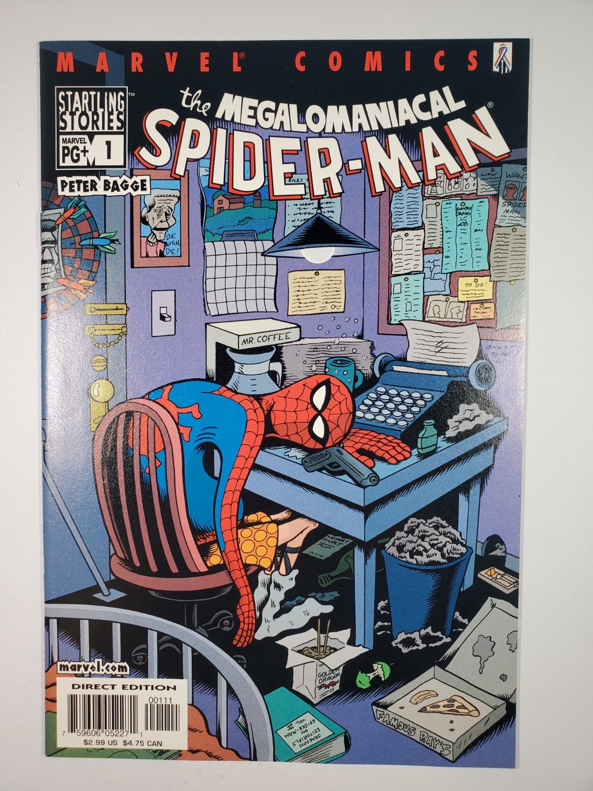 Megalomaniacal Spider-Man #1 NM 2002 One-Shot Story and Art by Peter Bagge