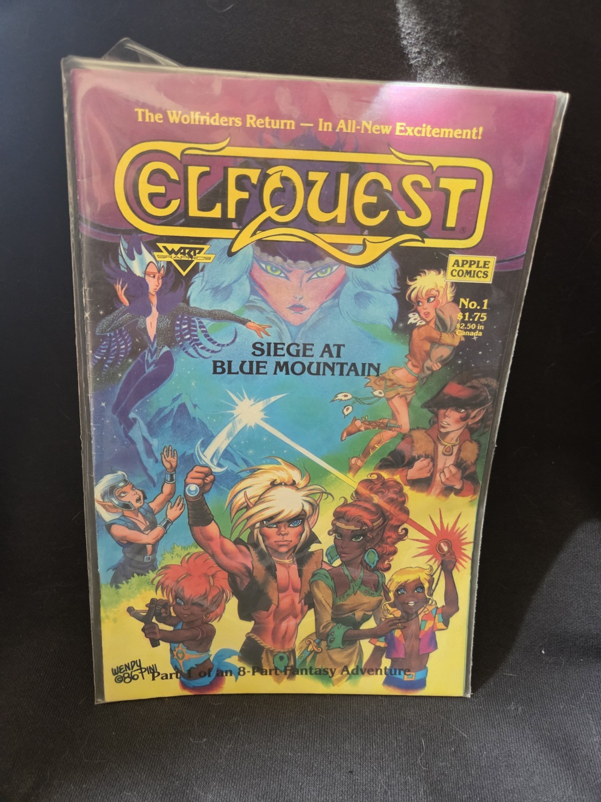 Elf Quest Warp Graphics Comics #1-8 Set 1986 (UNGRADED) appears FN/NM