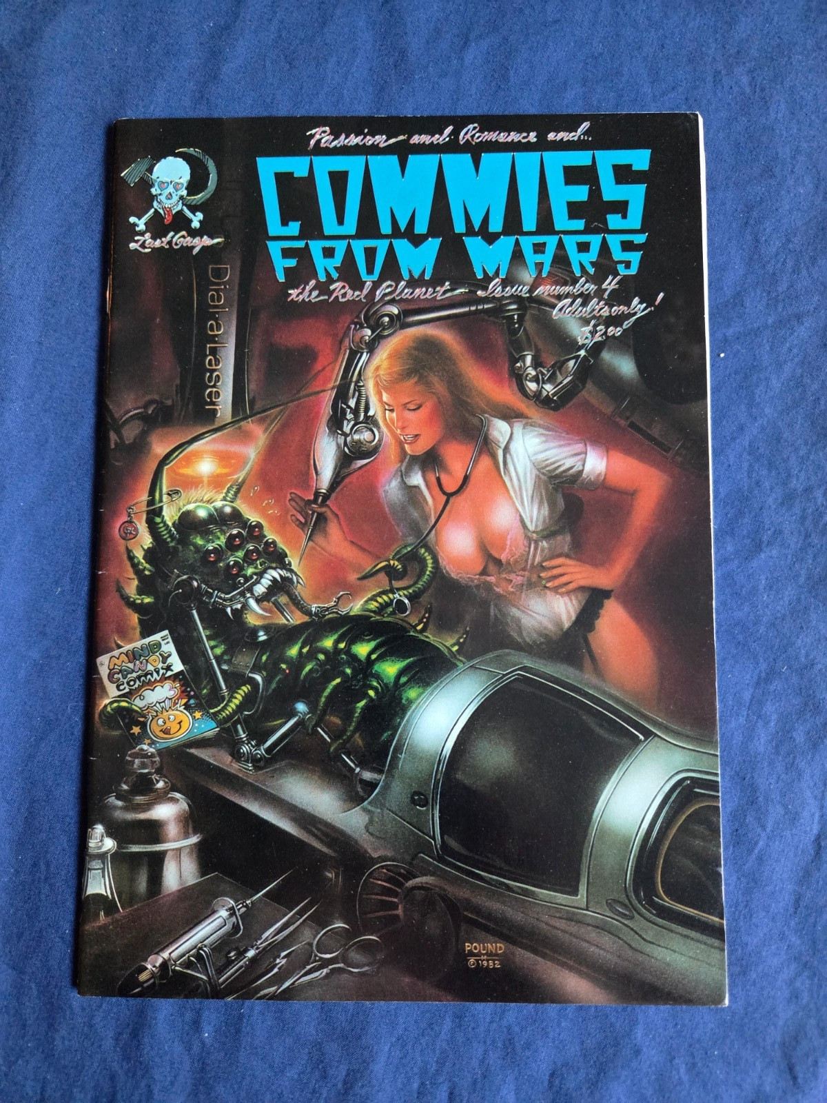 Commies from Mars #4, Last Gasp 1982, Underground Comic, Tix Boxell, VF
