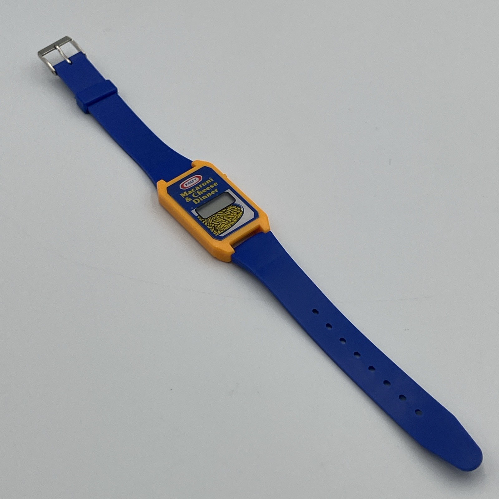 Vintage Kraft Macaroni & Cheese Dinner Digital Watch Super Rare Advertising