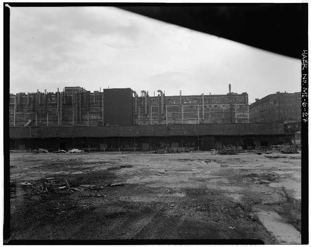 Photo:Hamtramck Michigan Dodge Brothers Plant 1980 North Broadway Panorama