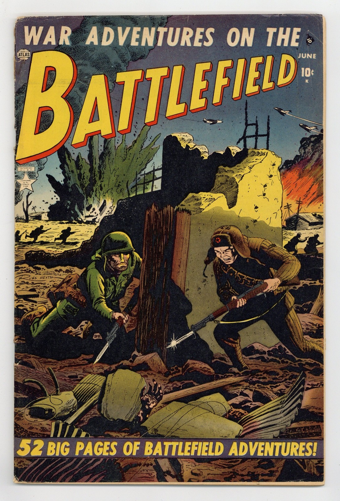 Battlefield #2 GD+ 2.5 1952