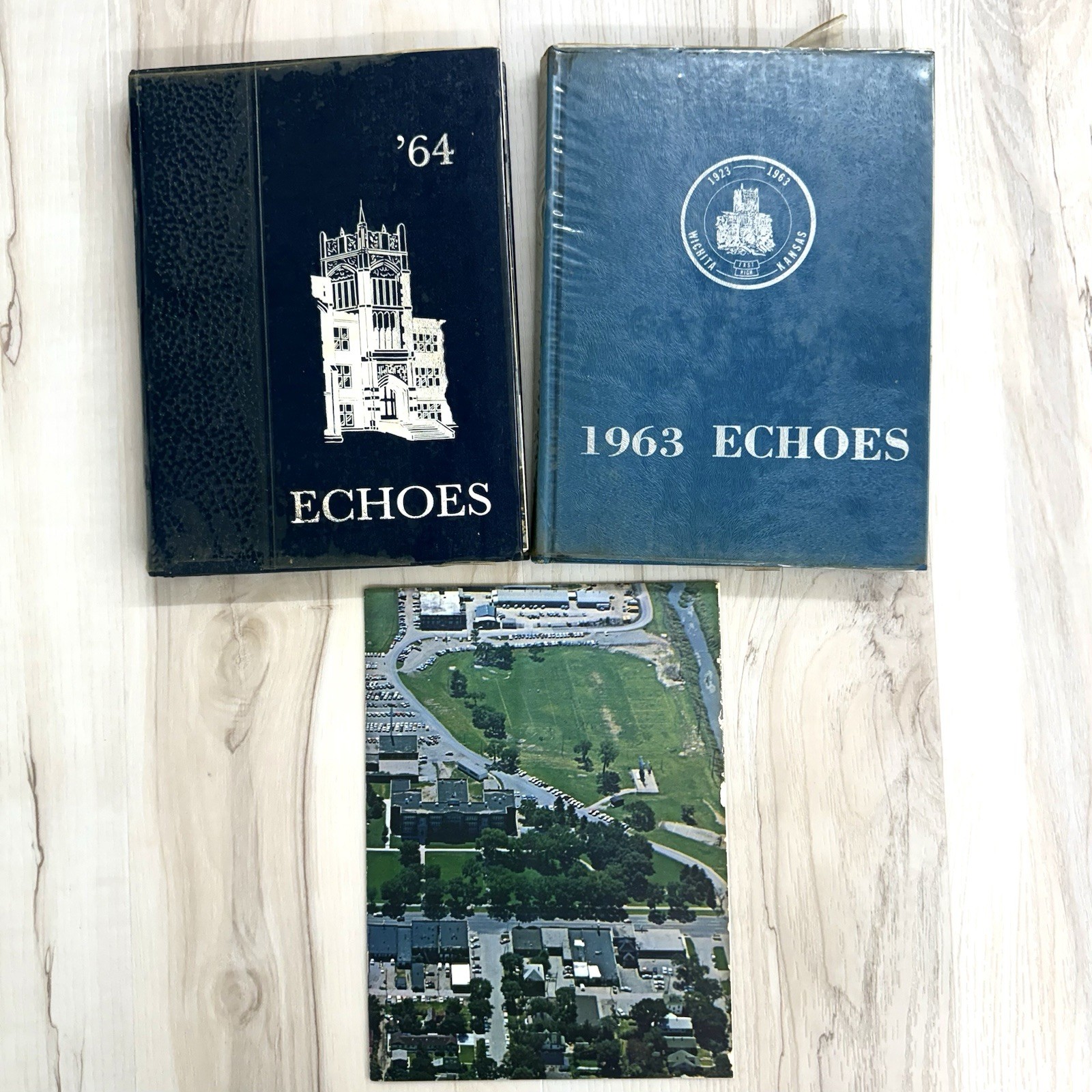 1963 & 1964 East High School Echoes YEARBOOK Wichita, Kansas Jim Ryun Geneaology