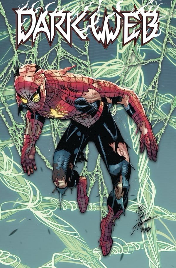 Marvel Comics ‘Dark Web Omnibus’ (2025) John Romita Jr. Cover