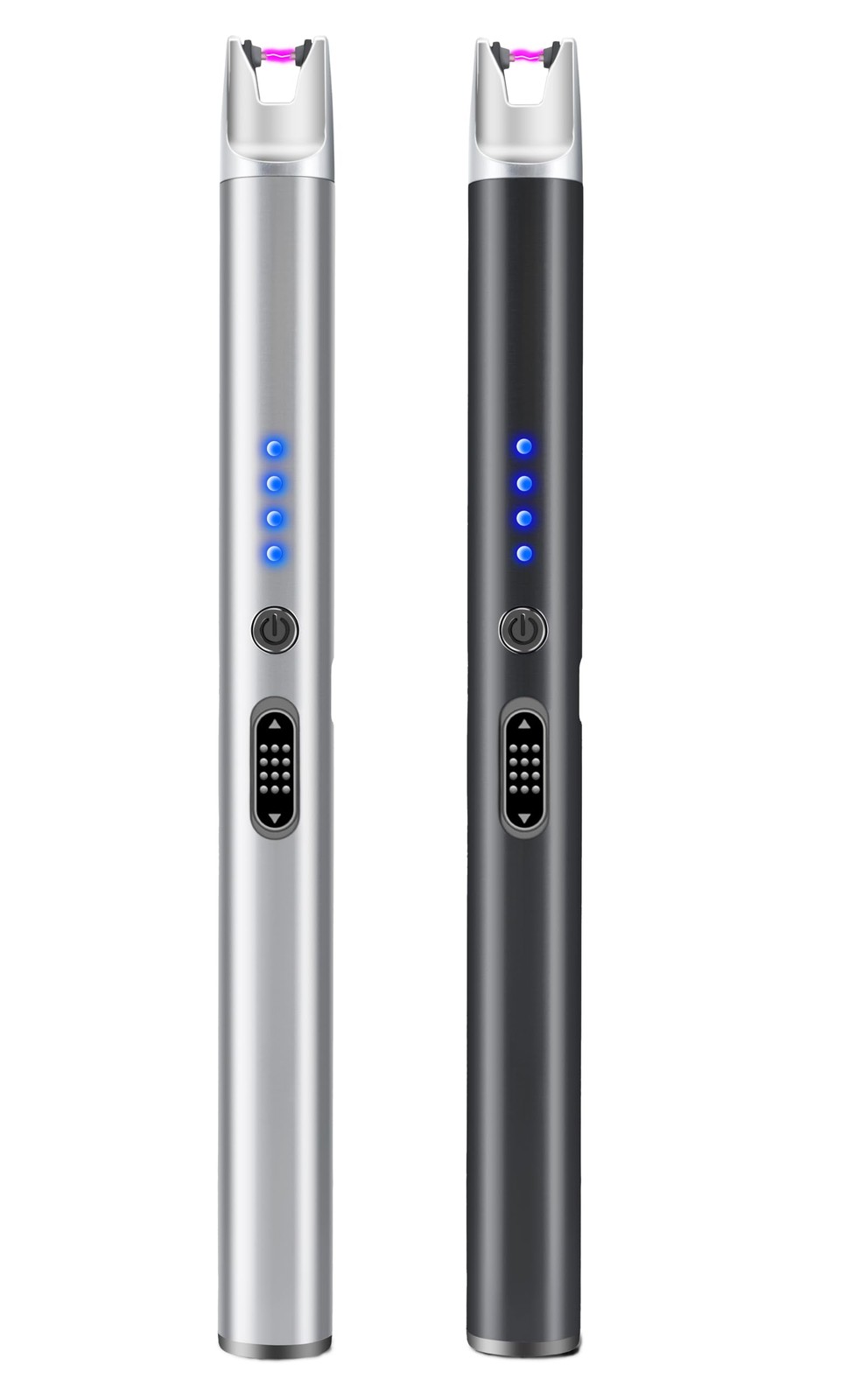 2 Pack Electric Candle Lighter USB Rechargeable Lighters Windproof Plasma Arc...