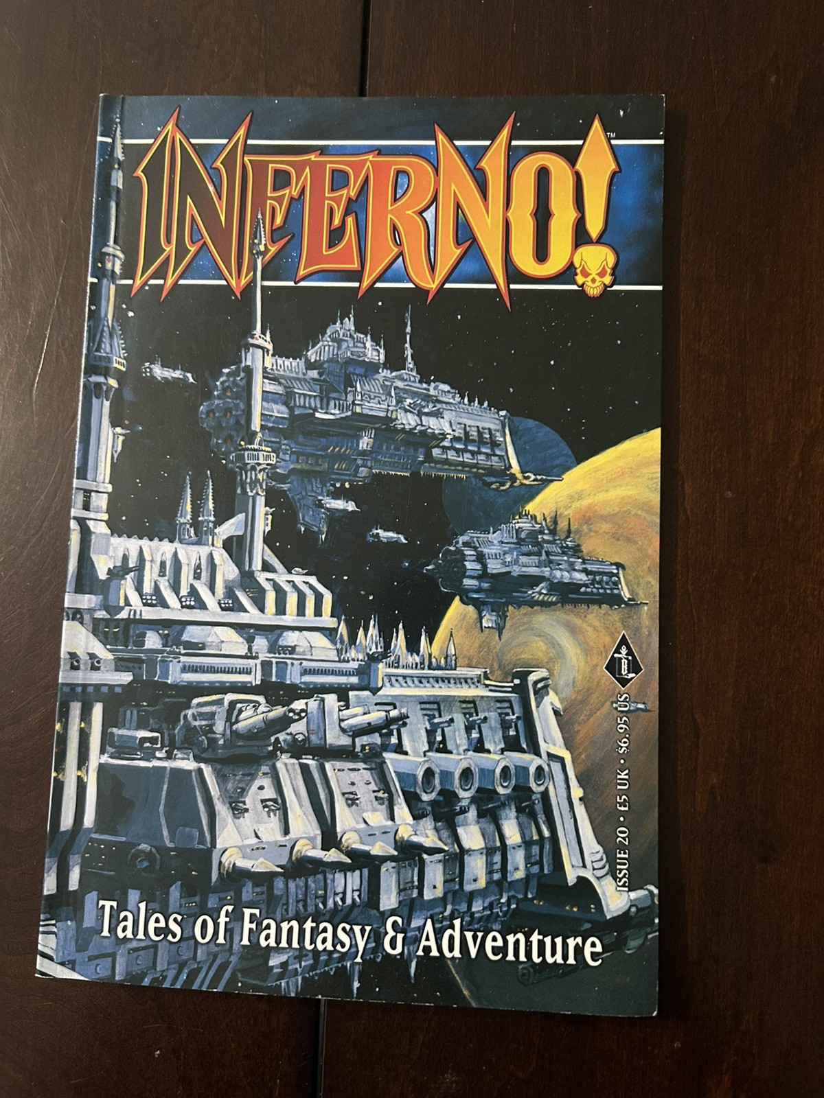 Inferno #20 2000 Warhammer 40k Deus Ex Mechanicus Necron Key 1st Lore NM 9.2