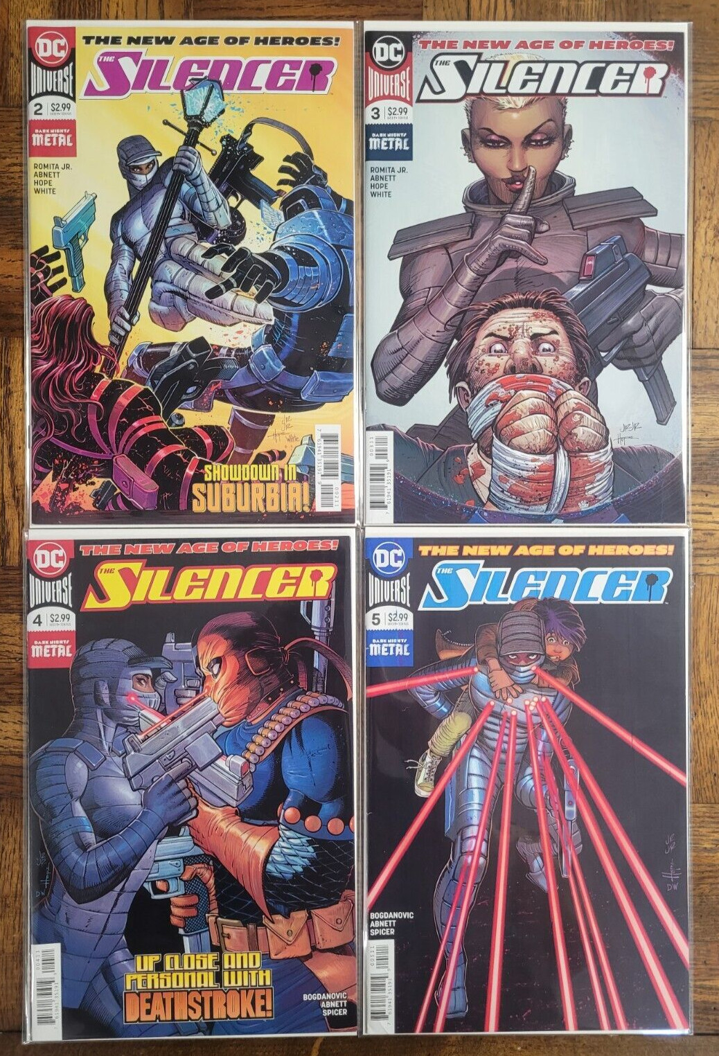 The Silencer lot #2-5 DC Universe Comic Books 2018