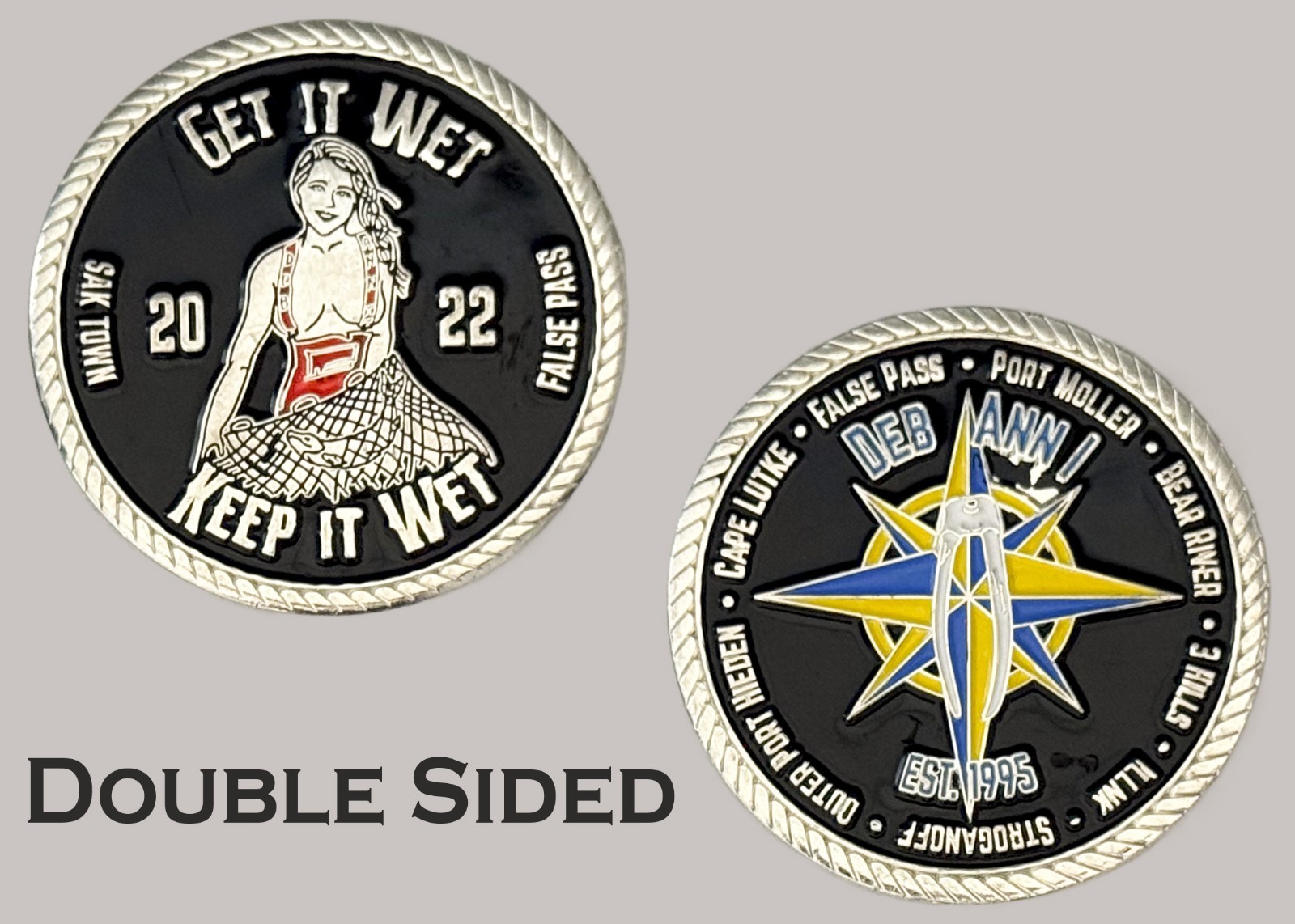 Get It Wet Keep It Wet 2022 Alaska Challenge Coin  J#16