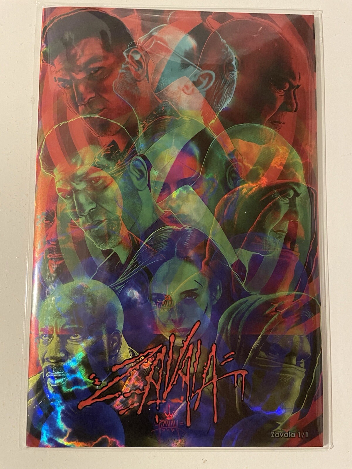 Fame: Charlie Cox C2E2 Magma Foil 1/1 Martin Zavala Signed COA Marvel Daredevil