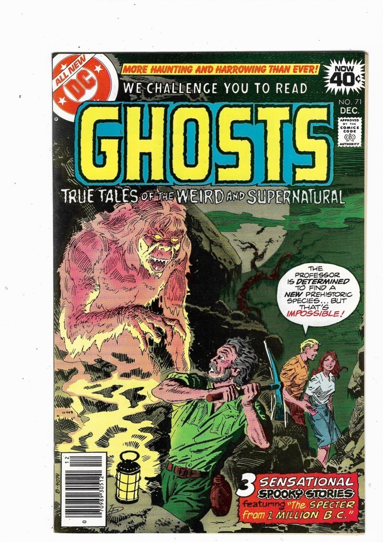 Ghosts #71 (1978 DC Comics) Bronze Age Horror Luis Dominguez Cover Nm 9.4 Key
