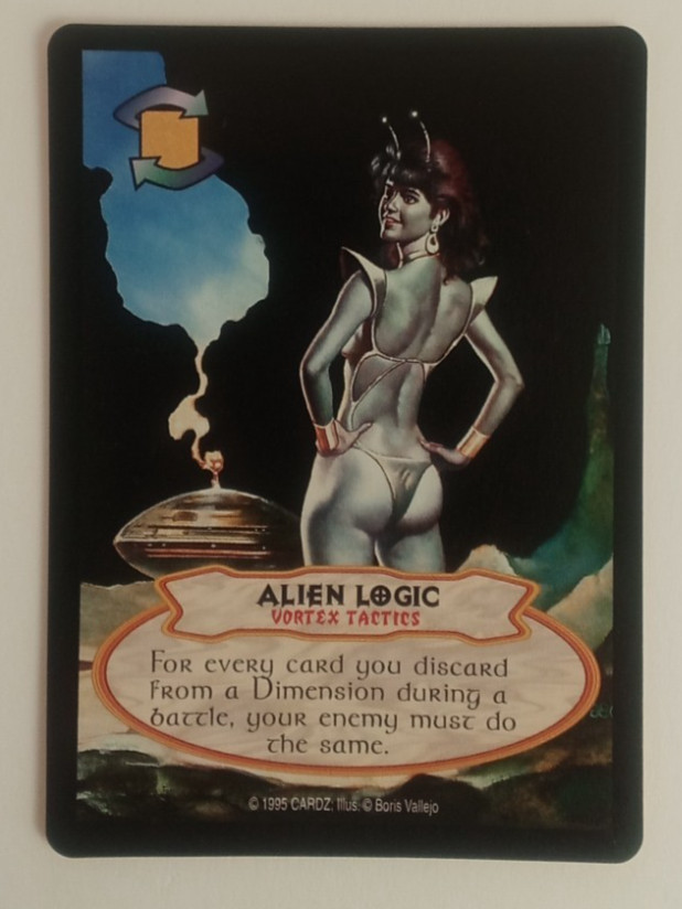 1995 Cardz Hyborian Gates Card Alien Logic