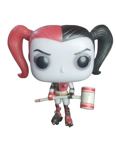 Funko POP DC Super Heroes ROLLER DERBY HARLEY QUINN 66 Pre-Release Loose
