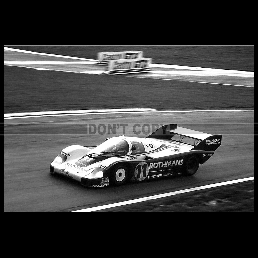 Photo A.027163 PORSCHE 956 DEREK BELL JACKY ICKX BRANDS HATCH 1000 KM 1982