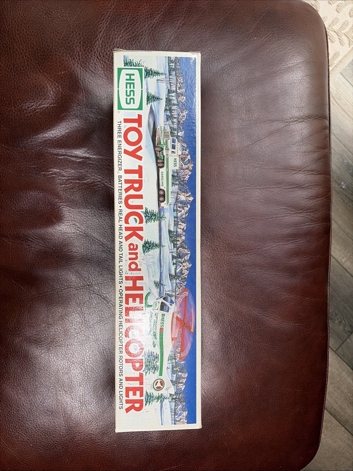 Vintage 1995 Hess Toy Truck and Helicopter Set - NEW In UNOPENED ORIGINAL BOX